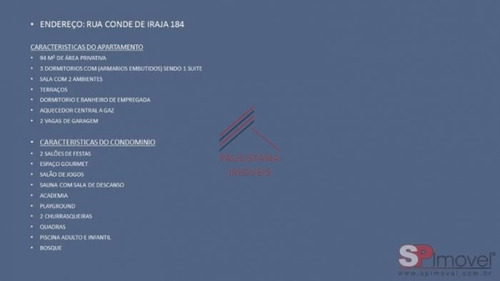 Apartamento Em Condomínio Padrão Para Venda No Bairro Vila Mariana, 3 Dorm, 1 Suíte, 2 Vagas, 94 M². - 80