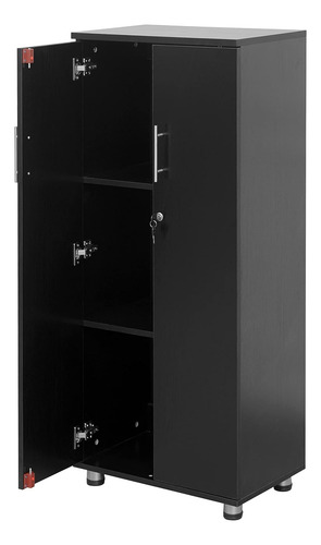 Mmt Furniture - Armario De Almacenamiento Con Cierre De Dos