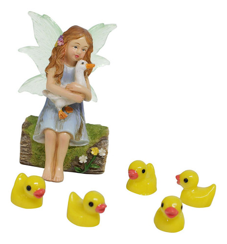 Estatuilla En Miniatura, Estatua De Hada, Regalo De , Con