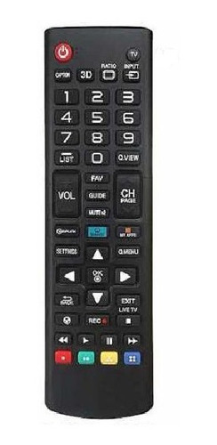 Control Remoto Lcd Led Smart Tv Para LG Lcd477 Garantía 1año