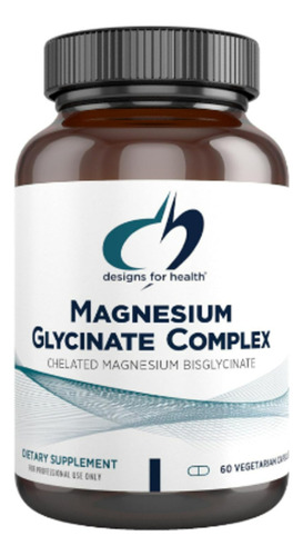 Designs For Health | Magnesio Citrate Complex | 60 Cápsulas Sabor Sin Sabor