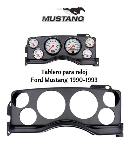 Panel Tablero Para Instrumentos Ford Mustang 1990/93  Dashs