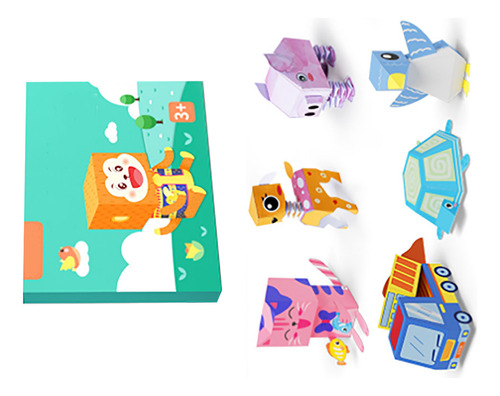 Kit De Papel De Origami Para Manualidades Para Niños, Bonito