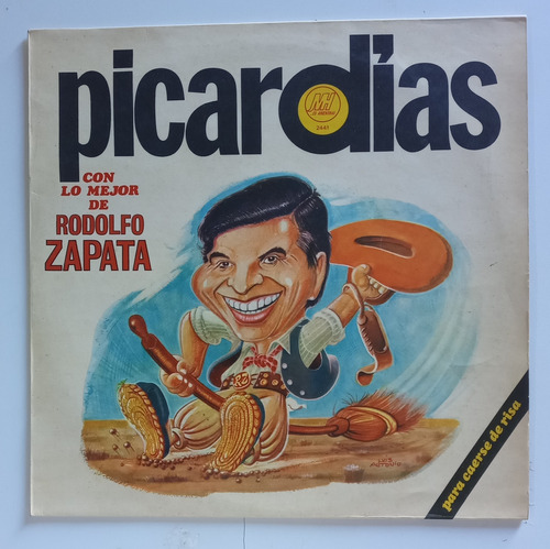 Rodolfo Zapata - Picardías Con Lo Mejor De Rodolfo Zapata Lp