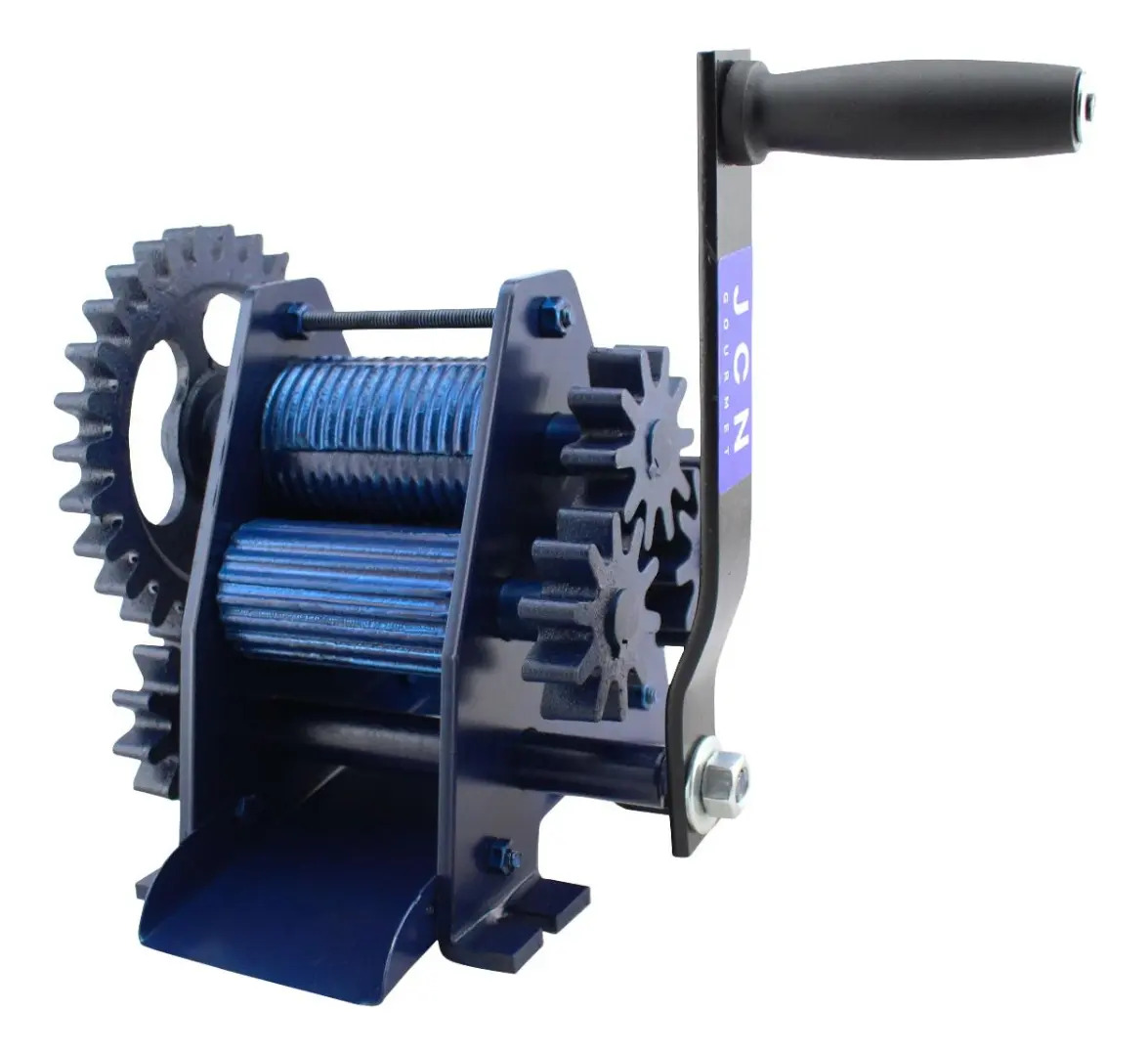 Moedor Engenho Manual JCN 3 Moendas Azul Para Cana De Açúcar