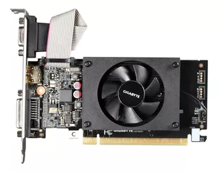 Tarjeta de video Nvidia Gigabyte GeForce 700 Series GT 710 GV-N710D3-2GL (REV 2.0) 2GB