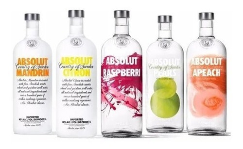 Vodka Absolut Saborizado A Elección