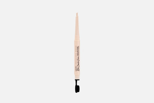 Delineador Retráctil Nyx Professional Makeup Color White Smoke Con Acabado Mate