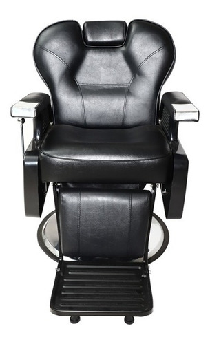 Sillon Barbero Negro Peluqueria Profesionar Hb-a101