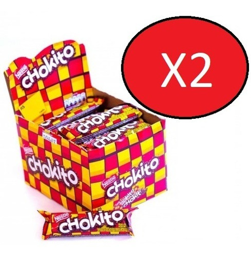 Kit 2 Caixas De Chocolate Nestlé Chokito C/30x32gr = 60 Un
