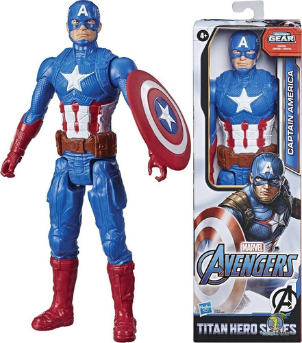 Avengers - Figura Titan Hero Capitan America