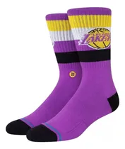 Comprar Calcetines Basketball Stance Lakers St Crew Crew Morado A555