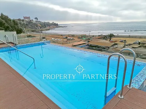 Departamento En Venta Playa La Boca, Concon