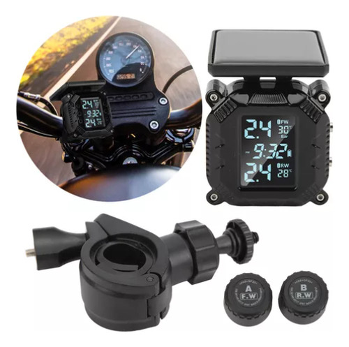 Monitoreo De Presión De Neumáticos Motocicleta Detector Tpms