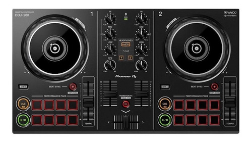 Controlador Dj Pioneer Ddj-200 Smart Controller - Preto 