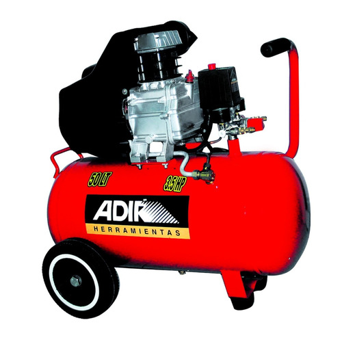 Compresor De Aire 3.5 Hp 50 Lts Ad-204 Adir A Msi!