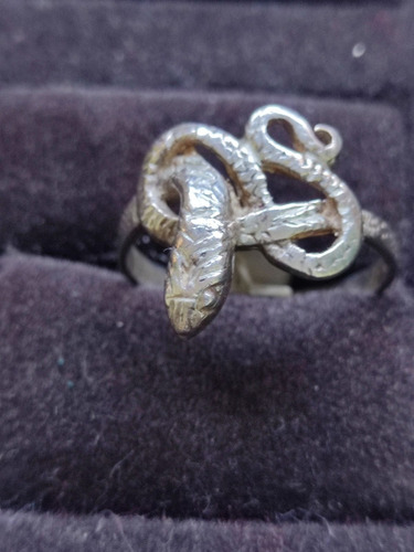 Anillo Plata 925 Vibora Serpiente Unico ! Kendra Joyas