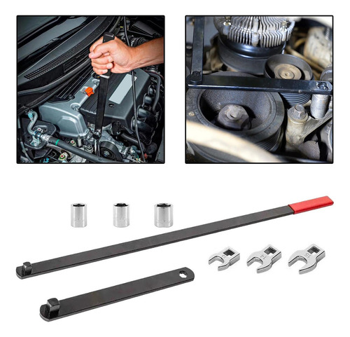 8x Kit De Ferramentas De Correia Serpentina Kit De Serviço