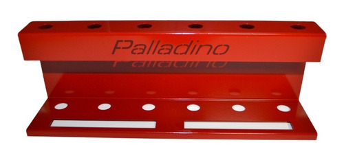 Porta Pinceles Gatillos Palladino Para Detailing Color Rojo