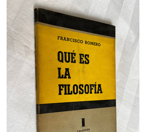 Que Es La Filosofia Francisco Romero