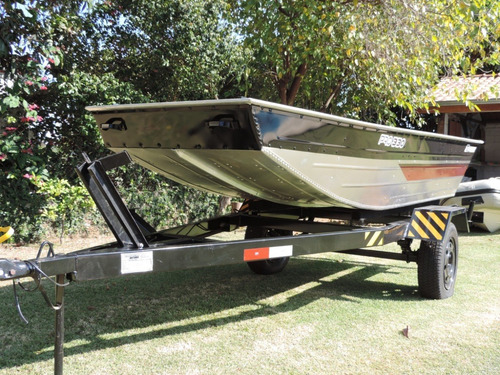 Barco Alumínio Chata 3,30 Mt Esporte E/ou Recreio
