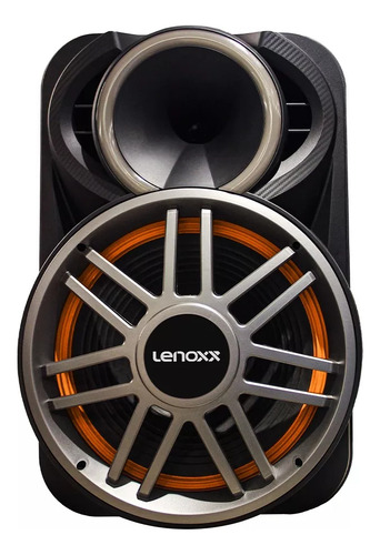 Caixa De Som Amplificada Lenoxx Lca12 600w Bluetooth Com Led