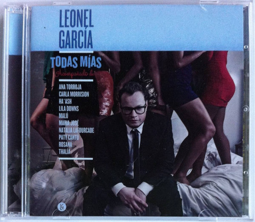 Leonel García. Todas Mías. (cd+dvd) Original, Buen Estado