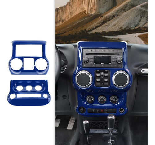 Cherocar Para Jeep Jk Cubierta Panel Control Tablero Central