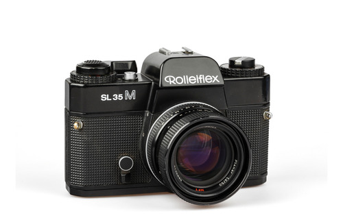Camara Rollei Sl 35m Planar Hft 50mm 1.4 Con Estuche Negro (Usado)