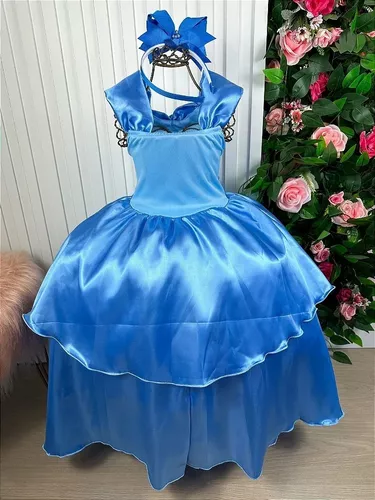 Vestido De Aniversário Da Cinderela