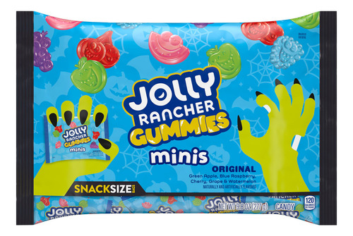 Jolly Rancher Gomitas Mini Caramelos Halloween Tamaño Snack