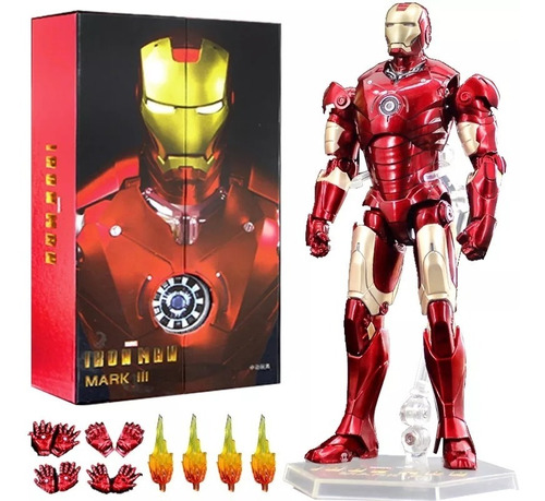 Iron Man Mark Ill  Figura De Acción Con Led