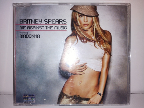 Britney Spears Cd Me Against The Músic Madonna Excelente 