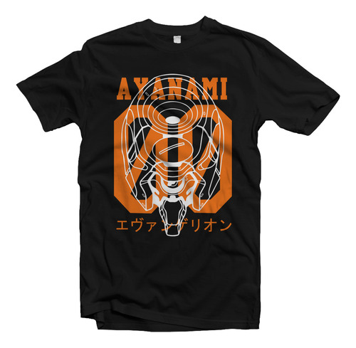 Playera Anime Evangelion Rei Ayanami Nerv Eva 00 N