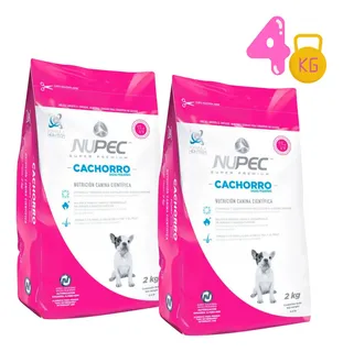 Croquetas Nupec Cachorro Razas Pequeñas 4kg