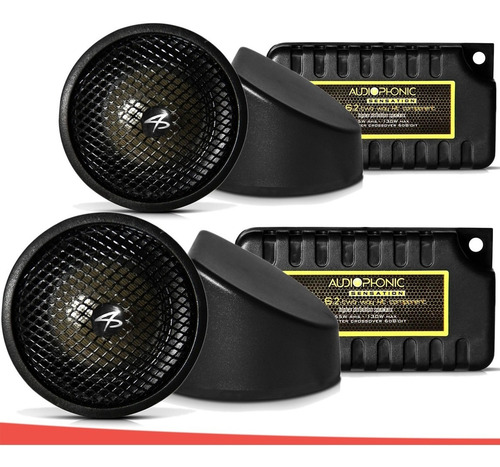 Imagem 3 de 9 de Kit 2 Vias Audiophonic Sensation Ks 6.2 130w Rms Promoção