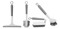 Comprar Kit Acessórios De Limpeza 4 Pçs Multiuso Lavanderia Flow Ou