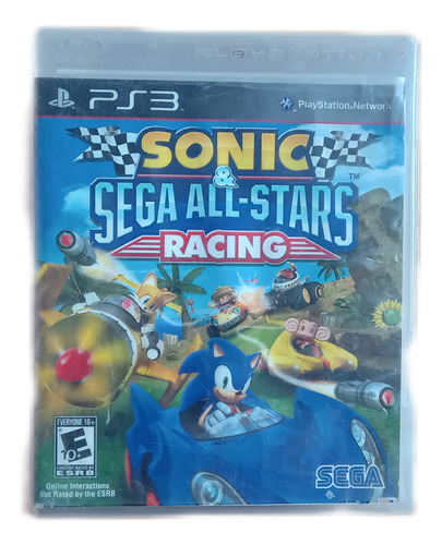 Sonic Sega All Stars Racing Play Station 3 Ps3