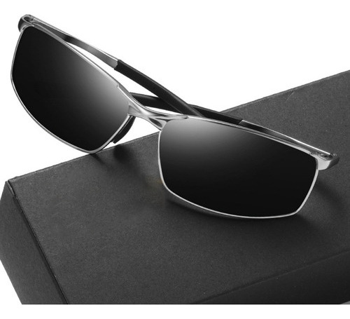 Gafas De Sol Polarizadas Gafas De Sol De Moda Para Hombre Gris
