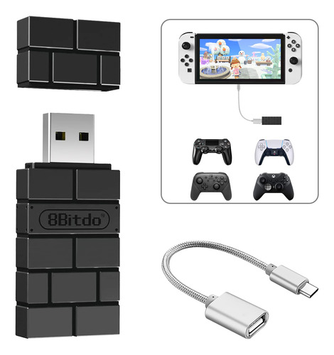 Adaptador Bluetooth Inalambrico 8bitdo Receptor Inalambric