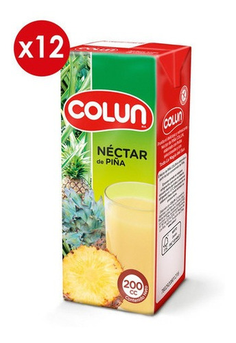 12 Nectar De Piña - 200cc - Colun