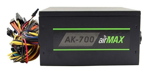 Fuente De Poder Airmax Ak-700 700 Watt Envio Gratis