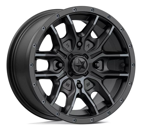 Rines Msa Off Road M43 Fang 15x7 38 4/137 Can Am Maverick X3