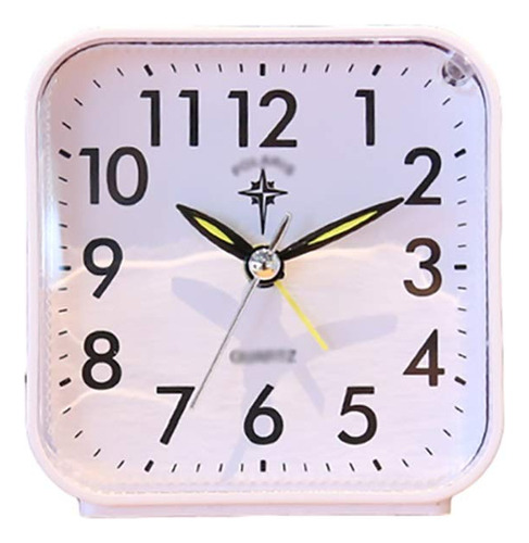 Reloj Despertador Mesa Silencioso Tictac Viaje Suave