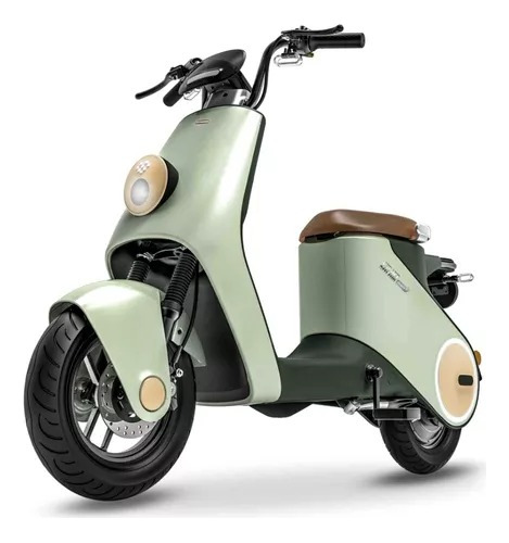 Bicimoto Electrica Vmp Inno9 100km 26ah 48v 400w Verde Claro