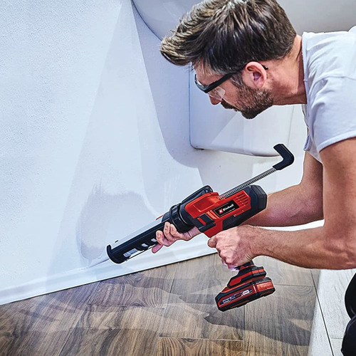 Imagen 7 de 10 de Pistola Aplicadora D Silicona Inalámbrica 18v 4 Amp Einhell