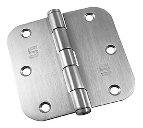 3 Bisagras Acero Inox Scanavini 35x35 S/rodamientos Y R5/8 