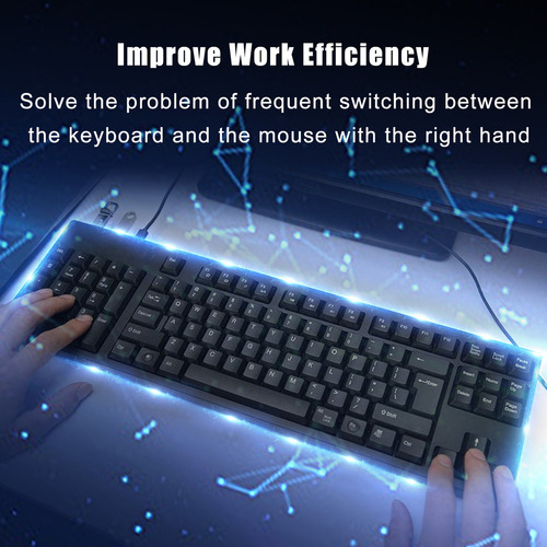 A Teclado Ergonómico For Zurdos Con Interfaz Usb