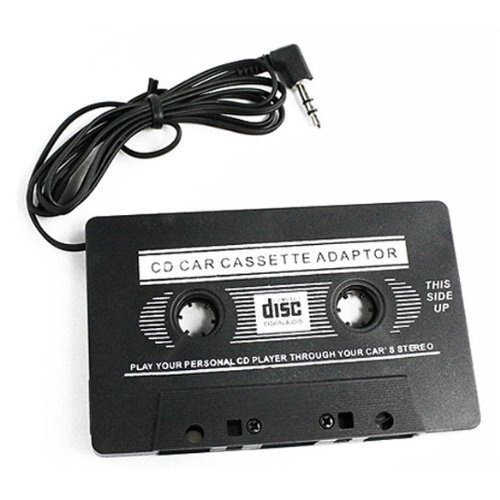 Car Cassette Tape Adapter For iPod Cd Video Black Creative