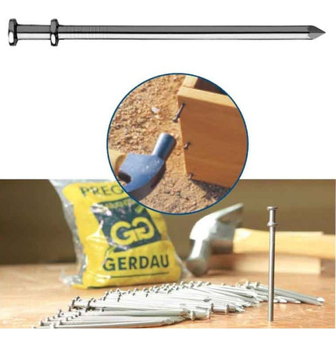 Imagem 3 de 3 de Prego Cabeça Dupla 18x30 20kg Gerdau